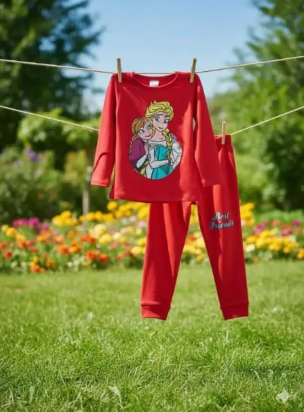 Girls Frozen Elsa & Anna Tracksuit