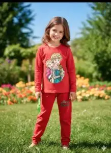 Girls Frozen Elsa & Anna Tracksuit