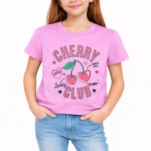 Girls Soft Cotton Jersey T Shirt