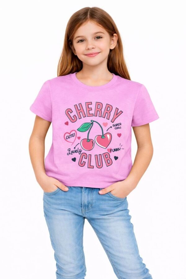 Girls Soft Cotton Jersey T Shirt